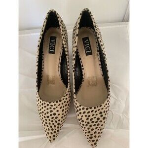 VICI JASMINE Women's Leopard Pumps Shoes Size 8.5 (1422)